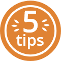 Icono 5 tips